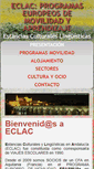 Mobile Screenshot of eclacprogramaseuropeosdemovilidad.com